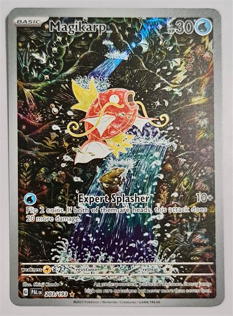 Pokemon Card Paldea Evolved 203/193 Magikarp Illustration Rare *MINT* – Brokenvase Games