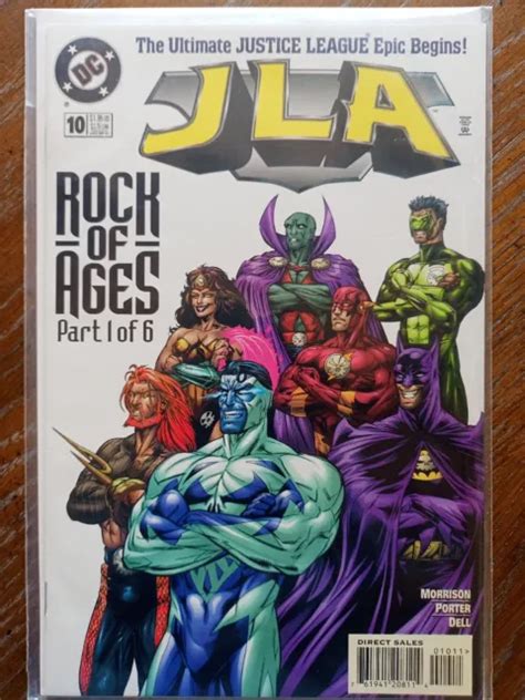 Dc Comics Justice League America Jla Rock Of Ages F Vf Nm Eur