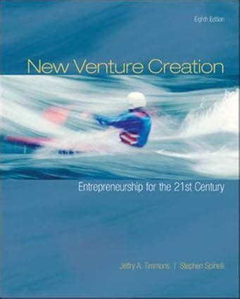 New Venture Creation Entrepreneurship For The St Century Th