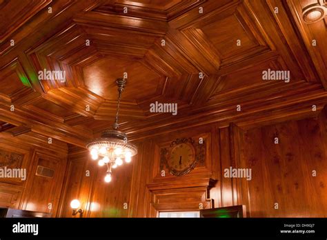 Wood panel ceiling Stock Photo: 62290879 - Alamy