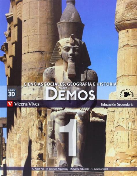 Libro Geografía e Historia 1º ESO Vivens Vives Proyecto Nuevo Demos