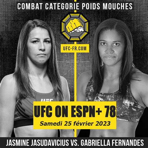 Jasmine Jasudavicius Vs Gabriella Fernandes Ufc On Espn Ufc Fans