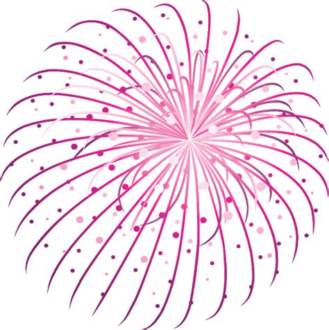 Firecracker Festive Display With Pink Explosion Clipart Png All