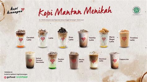 Daftar Menu Kopi Kenangan Dan Profil Singkat Perusahaannya