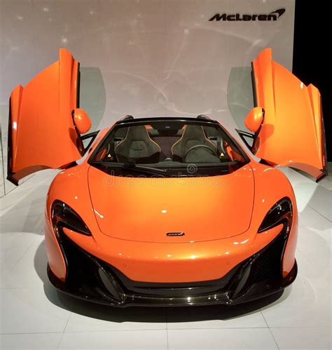 Mclaren Automotive Gull Wing Door 570s Performance Sports Car Editorial