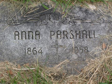 Anna Haylen Parshall 1864 1958 Mémorial Find a Grave