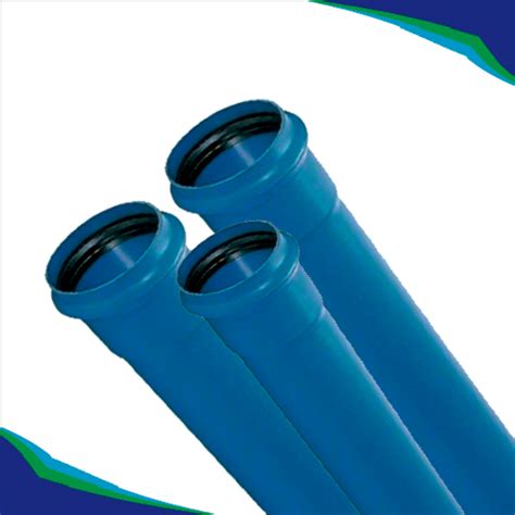 TUBO PVC AZUL IRRIGAÇÃO DN 100 MM PN 80 JE FC 2510 1 ASP GUILORE