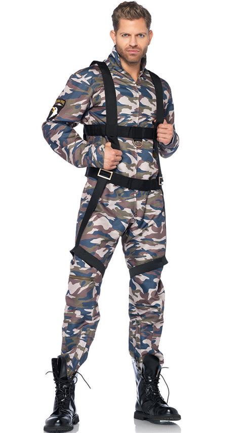 Mens Military Combat Stud Costume Sexy Mens Army Costumes Mens