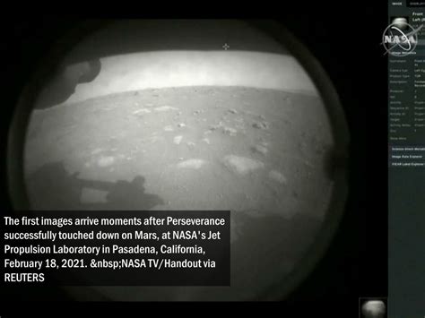 Ppt Perseverance Rover Beams Back Images From Mars After Historic