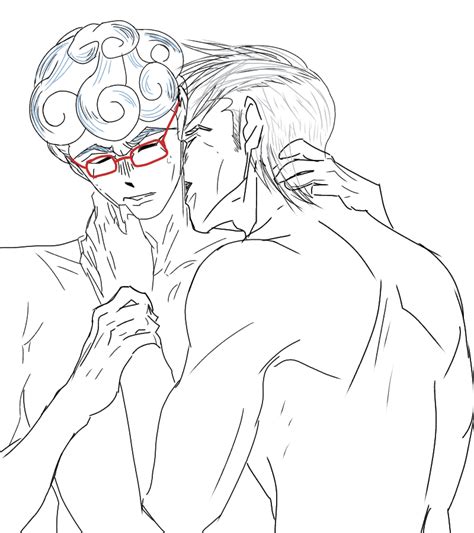 Rule 34 Gay Gentle Ghiaccio Jojo S Bizarre Adventure No Hat Nude Risotto Nero