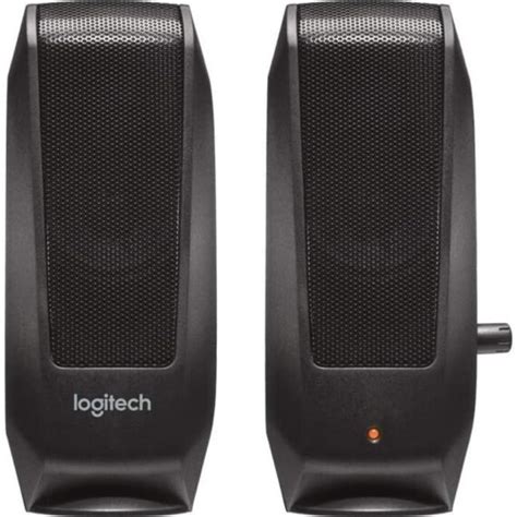 Logitech S120 Black Mini Stereo Speaker