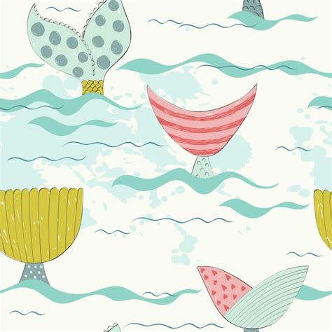 Premium Vector Vector Cute Mermaid