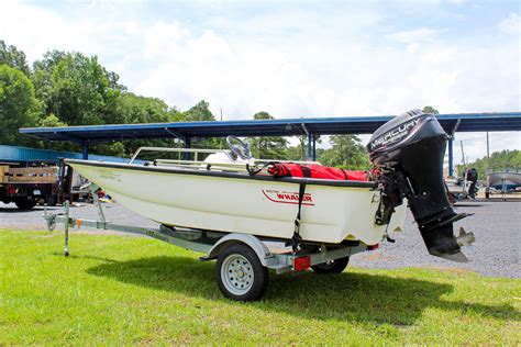 2000 Boston Whaler 13 Sport EZ Loader Galvanized Torsion Trailer