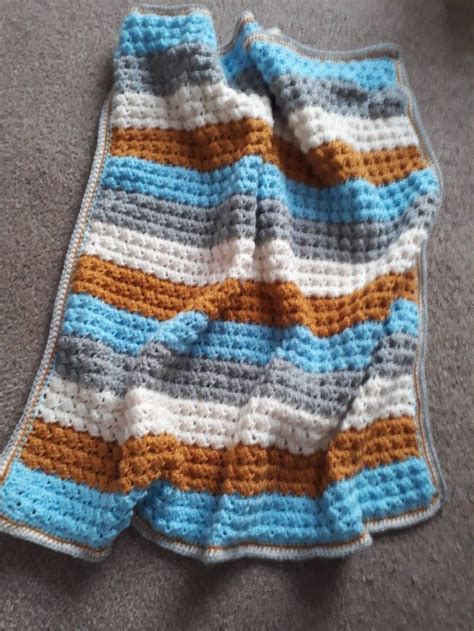 Crystal Waves Baby Blanket Crochet Scarf Knitted Scarf