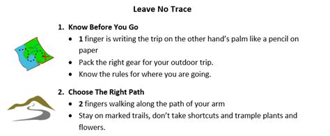 Nature Explorer Leave No Trace With Hand Gestures