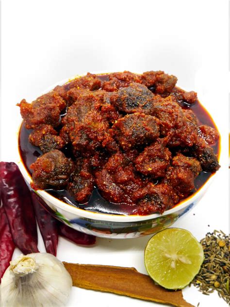 POTTELU Mutton Pickle Boneless Fresh And Premium Quality Chef Saru