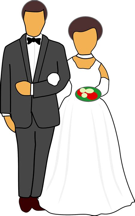 Download Married Couple Wedding Royalty Free Vector Graphic Pixabay