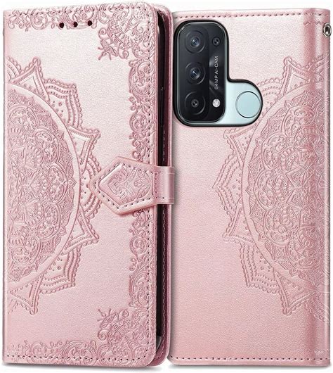 Jp Laybomo Oppo Reno 5a ケース カバー 手帳型 チョウセンアサガオの花 高級puレザー ケース カードポケット付き 横置きスタンド機能付き 磁気