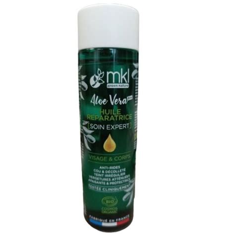 Mkl Huile R Paratrice Aloe Vera Flacon Ml