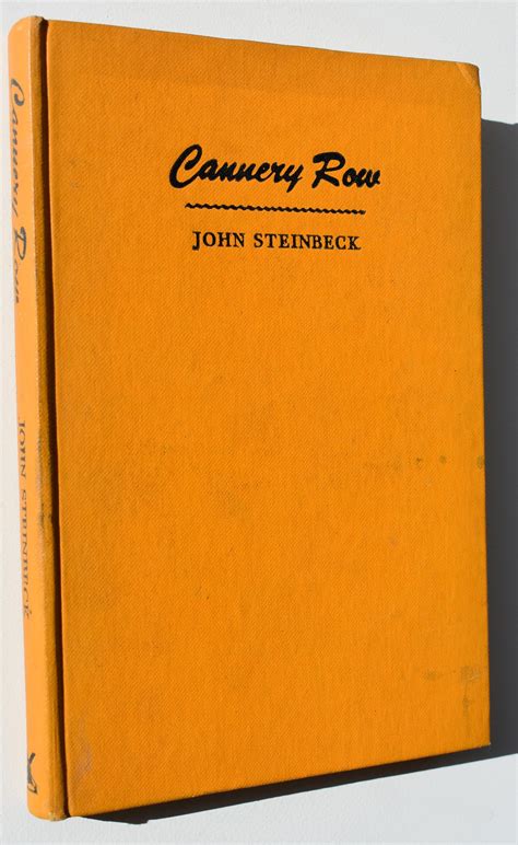 Cannery Row By John Steinbeck Good Hardcover 1945 1st Edition Dodman Books