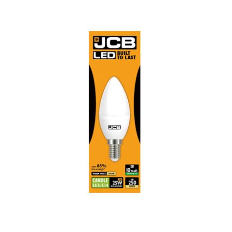 Jcb Led Candle Lm Opal W E Warm White Hardware Heaven