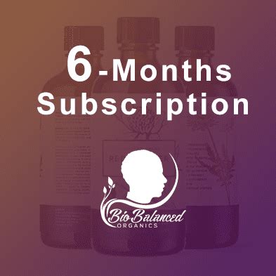 6-Month Subscription Box of Herbal Products ($50 Per Month)