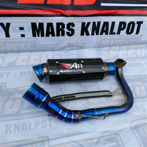 Jual Knalpot Austin Racing Bluemoon Nmax New Vario Beat