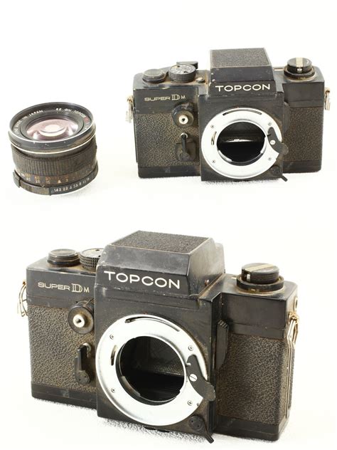 全体的に状態が悪いジャンク品 TOPCON トプコンSUPER DM RE GN TOPCOR M 50 1 4 一眼レフフィルムカメラ