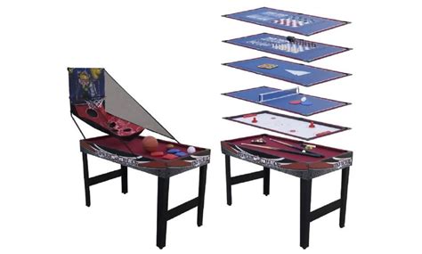 Table multi jeux complète 12 en 1 Groupon Shopping