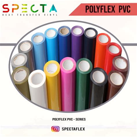 Spectaflex Polyflex Korea Pvc Original Soft Tipis Pvc Htv