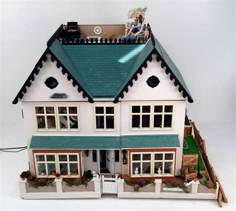 Bid Now An Awe Inspiring Victorian Style Dollhouse That Is Tastefully Decorated And Fitted Out