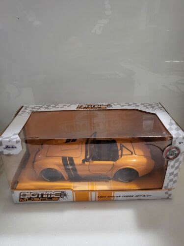 Jada Toys Bigtime Muscle Series Shelby Cobra S C Orange