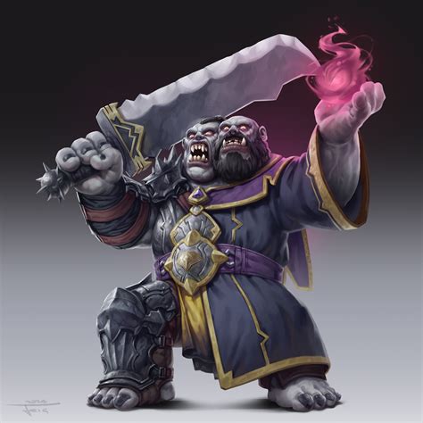 ArtStation - Ettin | Roll for Combat