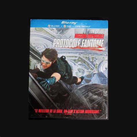 Dvd Blu Ray Mission Impossible Protocole Fant Me Avec Tom Cruise