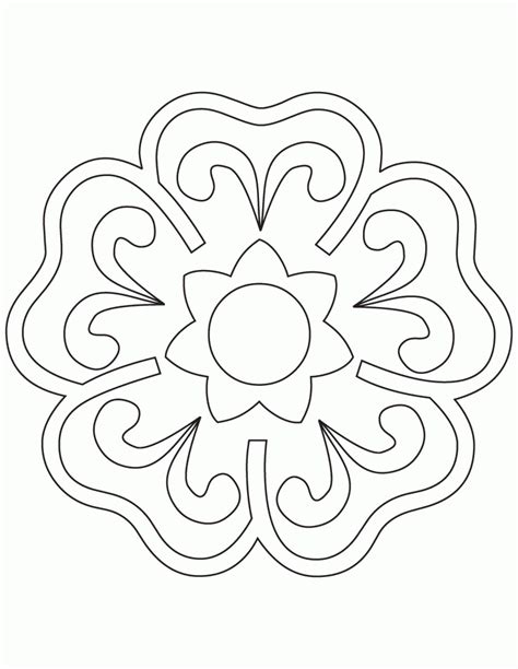 Printable Rangoli Patterns Templates