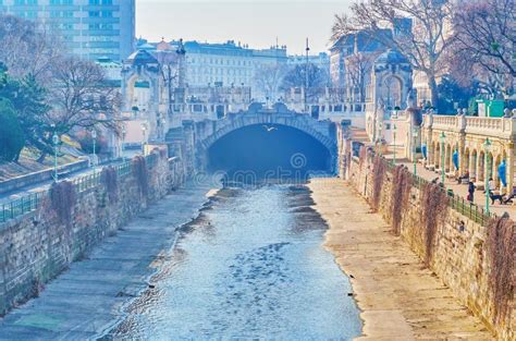 Wien Fluss Wien Stockbild Bild Von Park Pfad Wasser