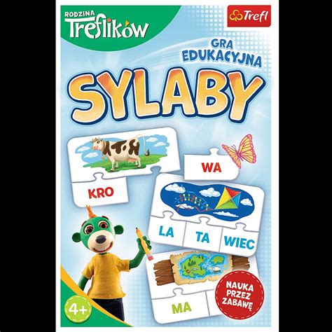 Sylaby Gra Edukacyjna Trefliki Sklep Juniora Pl