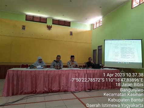 Musyawarah Kalurahan Dengan Agenda Membahas Laporan Kinerja Bamuskal