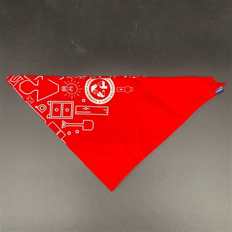 Community Forklift Silhouettes Red Bandana – Community Forklift Marketplace