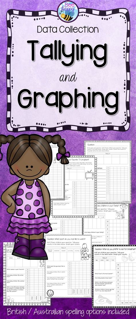 Collecting Data Worksheet For Kindergarten