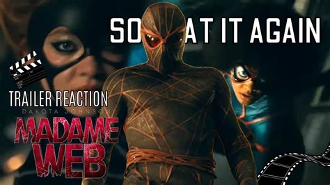 Madame Web Trailer Reaction Thoughts On Sony S Spiderman Spin Offs