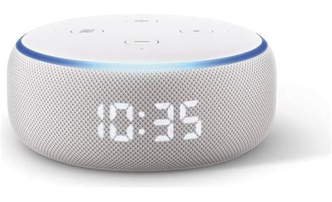 Amazon Echo Dot With Clock 3rd Gen Voice Activated Virtual Assistant