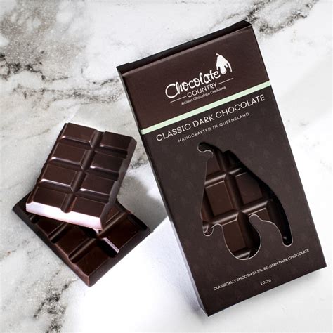 G Chocolate Bar Classic Dark Chocolate Country