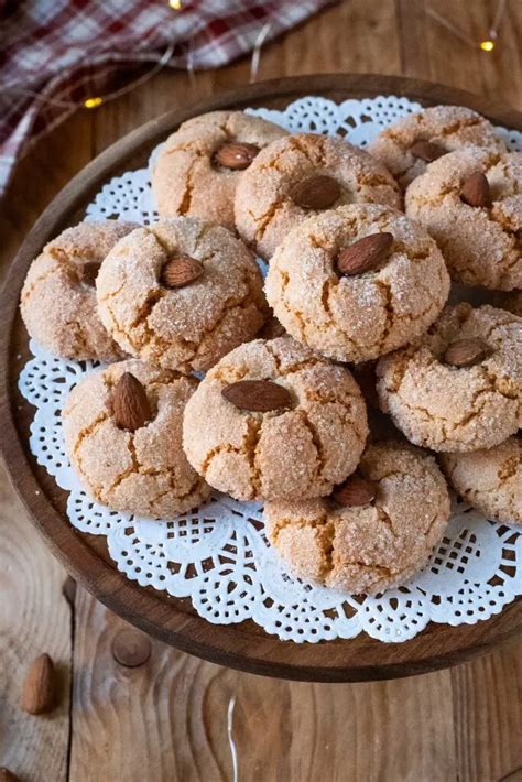 Amaretti Italian Chewy Almond Cookies Italian Recipe Book