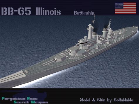 USS Illinois (BB-65) | Forgotten Hope Secret Weapon Wiki | Fandom