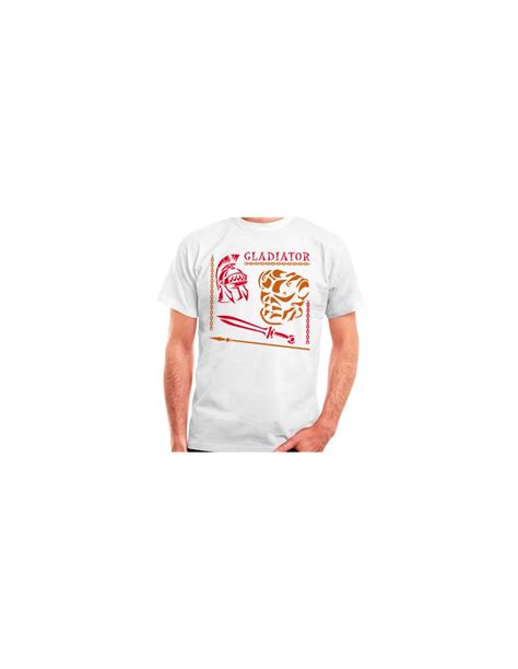 T shirt gladiateur et romain manches courtes Boutique Épées