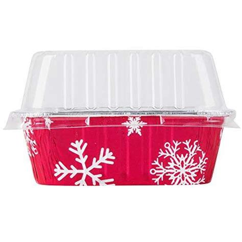 Disposable Aluminum Holiday 1 lb Mini Loaf Pans - Best for Holidays?