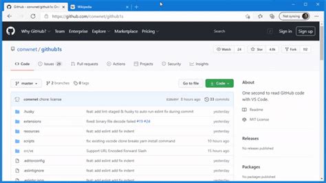 One Second To Read Github Code With Vs Code Dev Community