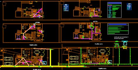 Instalaciones Hidrosanitarias En Autocad Librería Cad