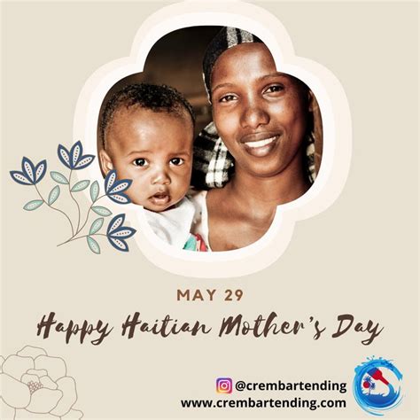 Haitian Mothers Day Is A Time To Show Your Gratitude To The Mother Of